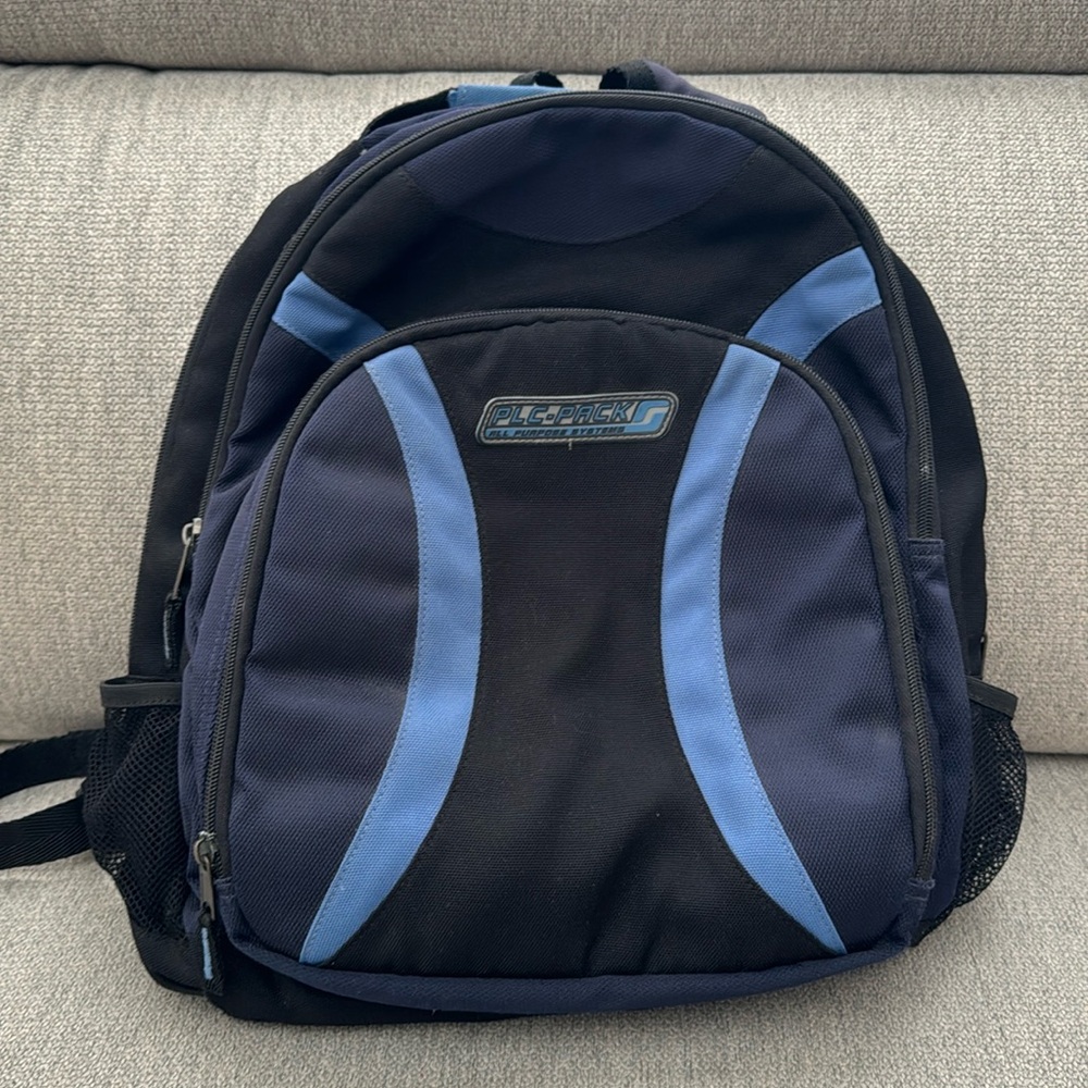 The Children's Place Kids Boys Blue Backpack, Multi-compartment